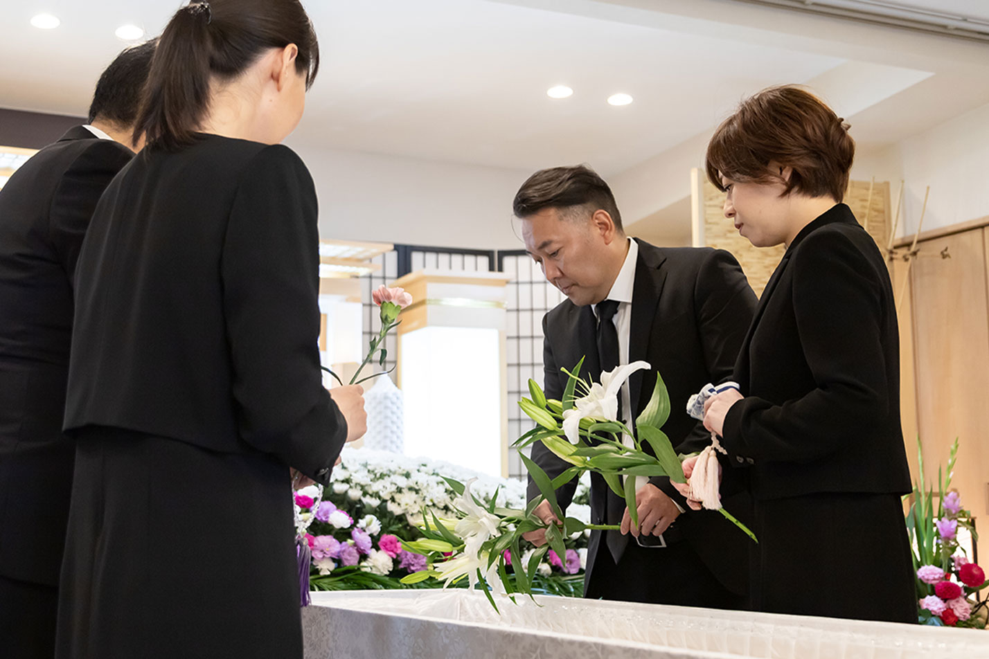 草加市で家族だけで葬儀をご検討の方へのイメージ画像